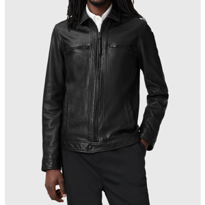 AllSaints Luck Leather Jacket